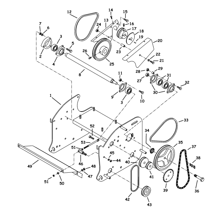 ALROH BELT KIT 47D 54D