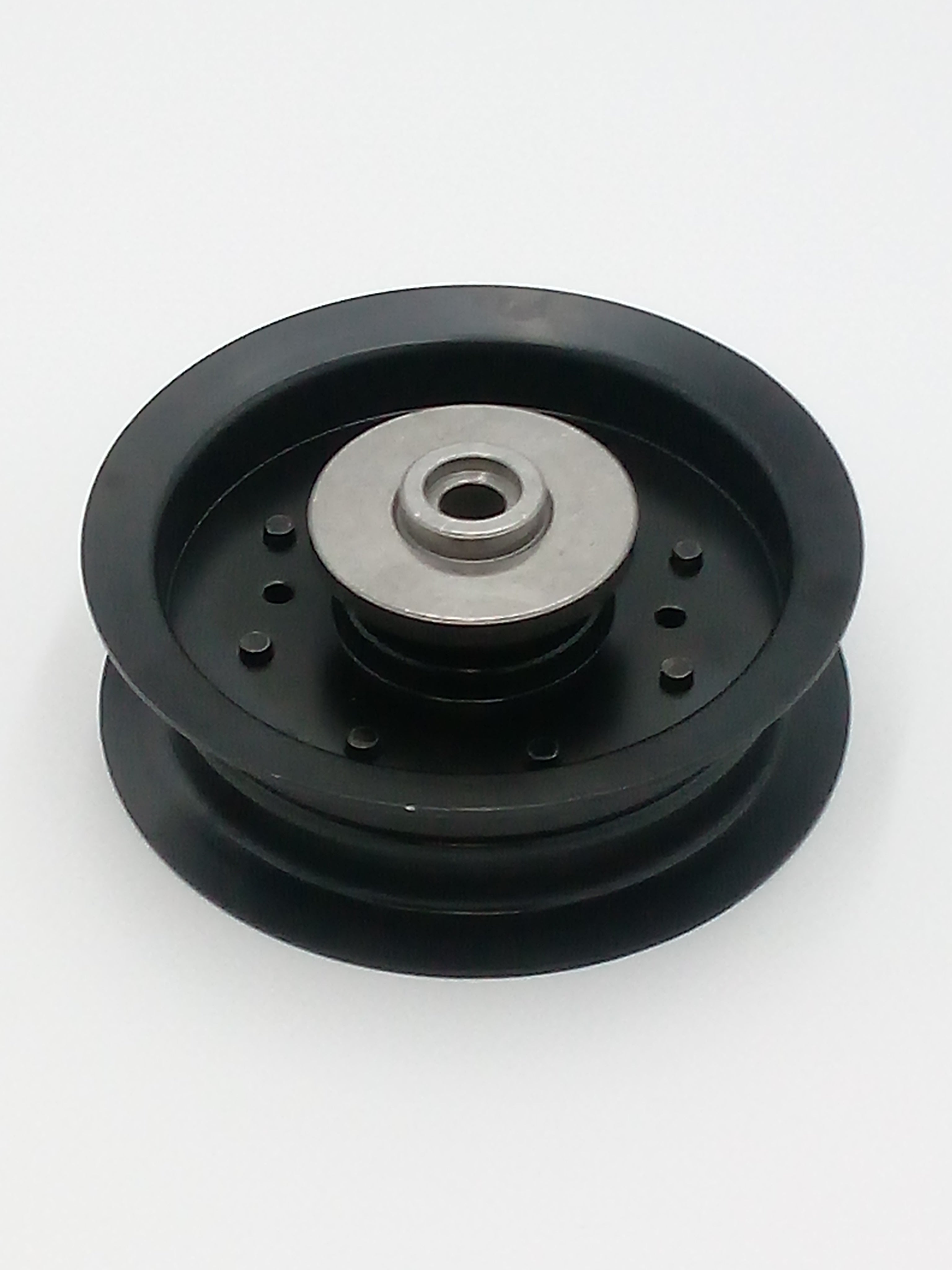 Husqvarna / Redmax / Craftsman Deck Flat Idler Pulley – Steel – Replaces 532196104 & 532197380