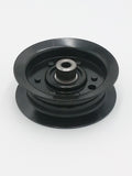 Toro Flat Idler Pulley  4-1/8" Steel  Replaces 106-2175 / 132-9420  Fits TimeCutter & Z Master 32"–60" Decks