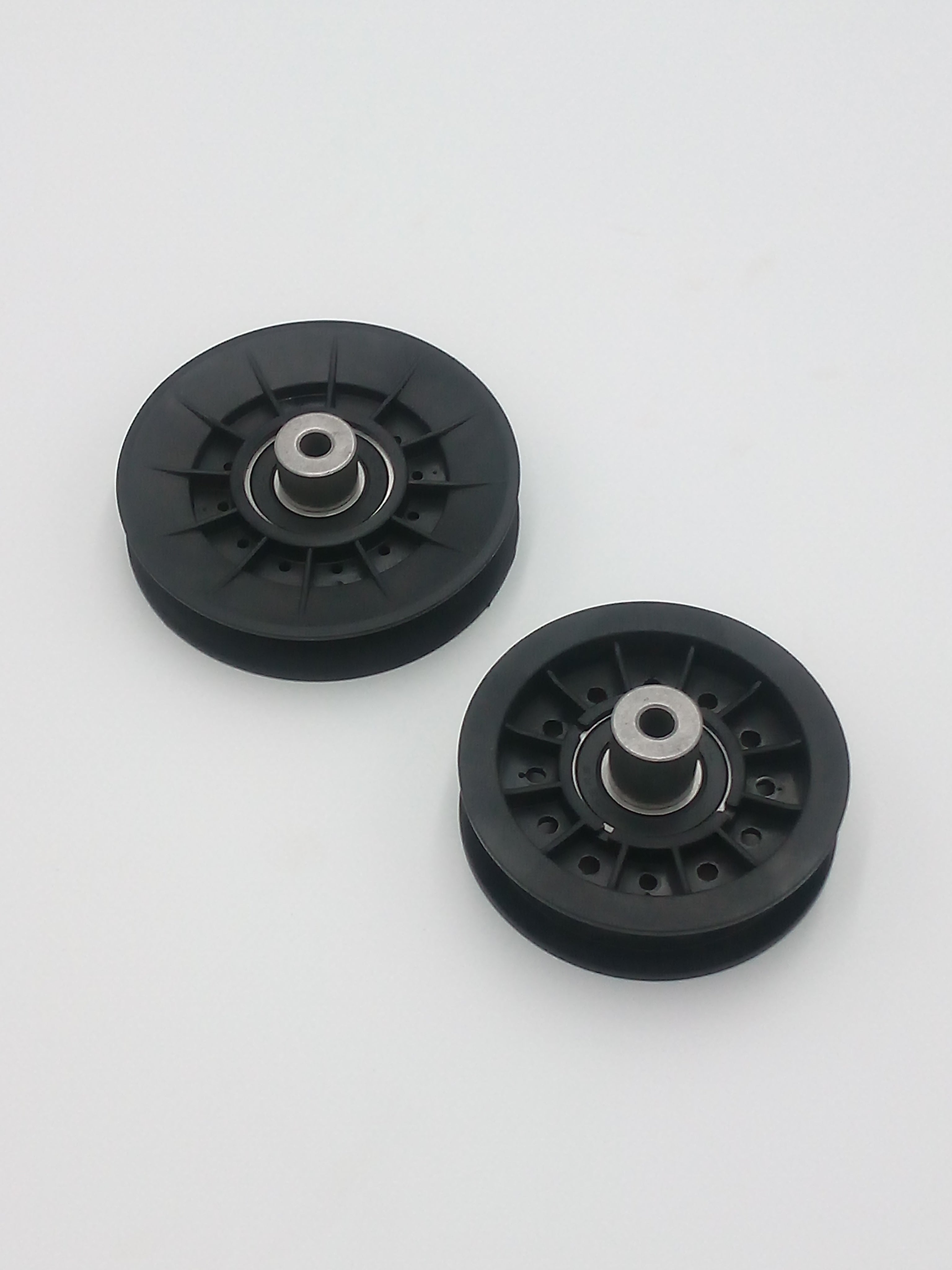 Transmission V-Idler Pulley  4" Composite Nylon  Suits John Deere X300 & X500 Series  Replaces AM134502 / AM138080 / AUC11238