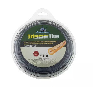 SHARK TUFF Trimmer Line Round 2.4mm, 1LB, Blister Pack